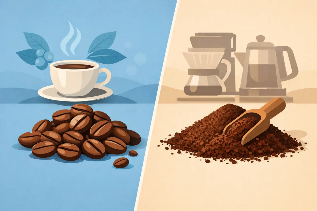 Whole Bean vs Ground Coffee: Which Wins?