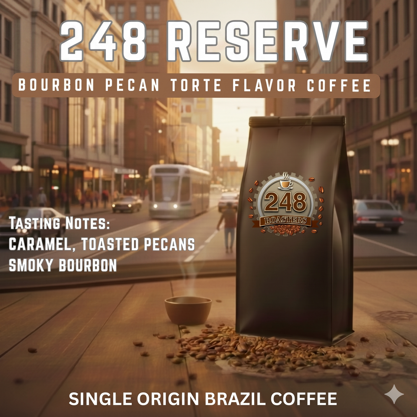 248 Reserve | Bourbon Pecan Torte Medium Roast