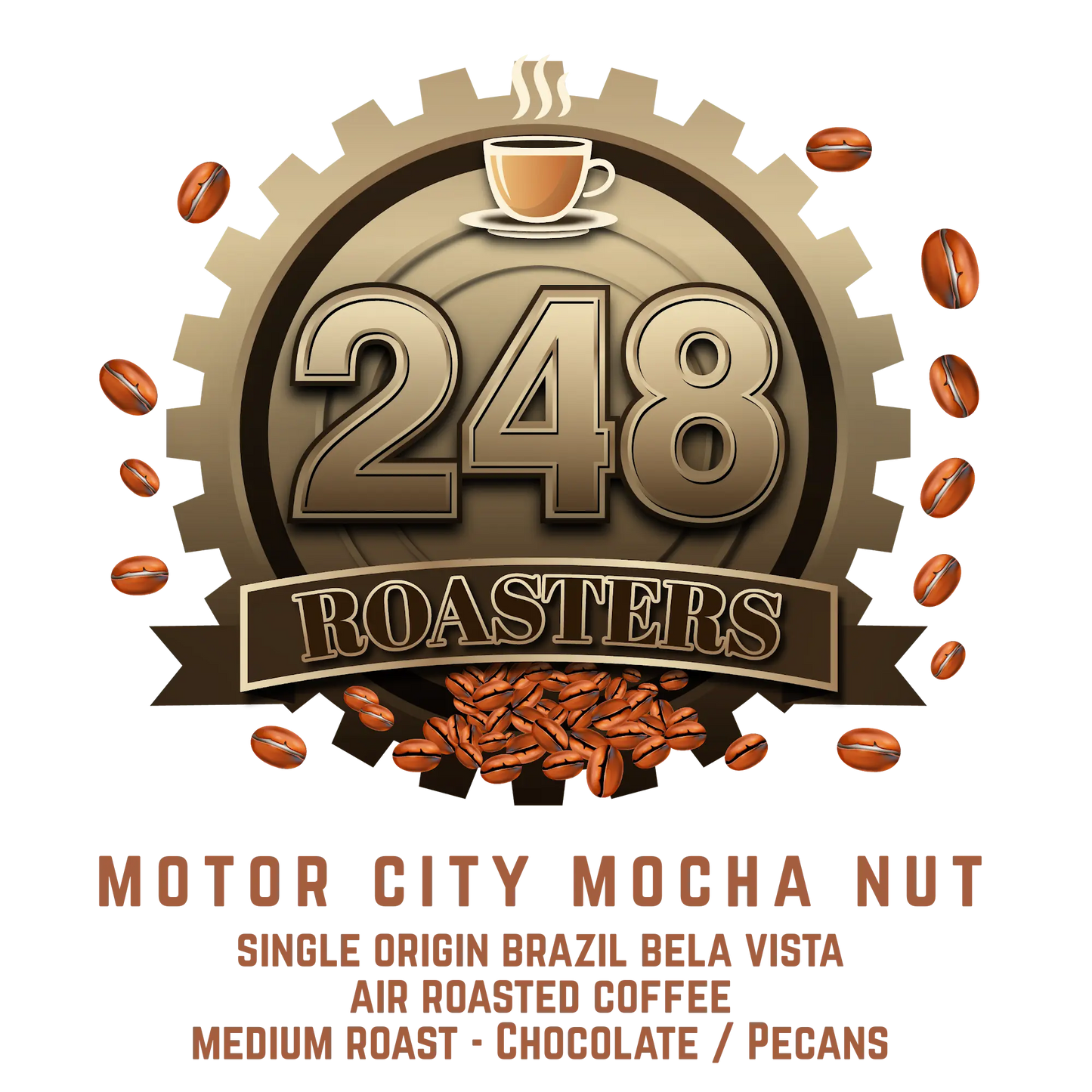 Motor City Mocha Nut  - Medium Roast